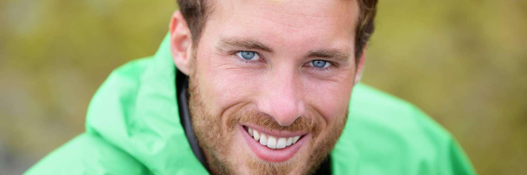 man with ortho-k lenses on the gold coast