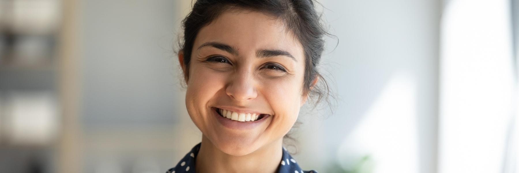 Woman after visiting optometrist in tweed heads