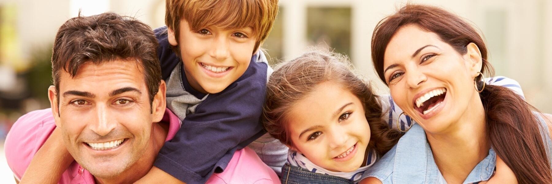 family of eye exam patients | Burleigh Waters Eye Exams